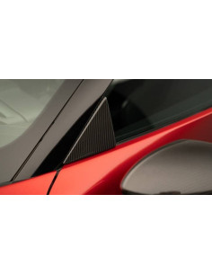 NOVITEC Ferrari 296 Triangles Carbone vitres latérales 2