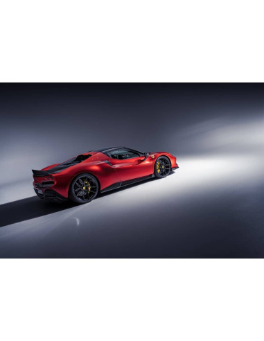 NOVITEC Ferrari 296 Becquet Ducktail Carbone (Supérieur & Inférieur)