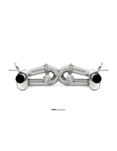 KLINE Innovation Ferrari 488 Pista / Pista Spider Echappement Silencieux Inox à valves