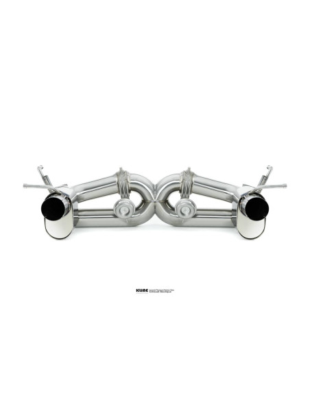 KLINE Innovation Ferrari 488 Pista / Pista Spider Echappement Silencieux Inox à valves