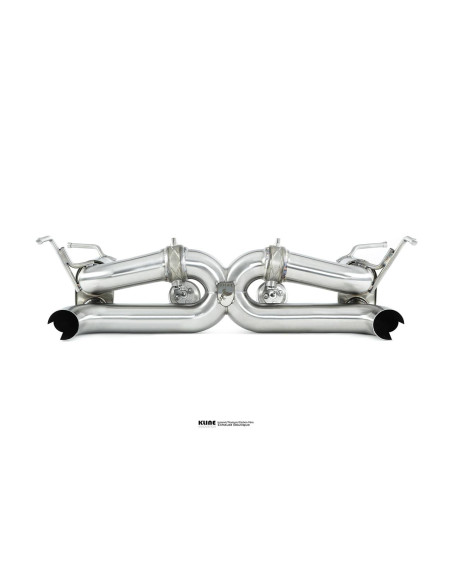 KLINE Innovation Ferrari 488 Pista / Pista Spider Echappement Silencieux Inox à valves