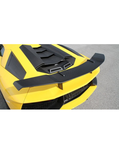NOVITEC Lamborghini Aventador SV / SV Roadster Aileron Arrière Carbone
