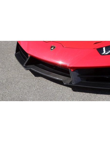 NOVITEC Lamborghini Huracan RWD / RWD Spyder Spoilers Latéraux avant Carbone