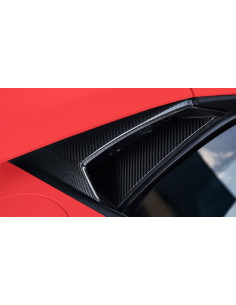 NOVITEC Lamborghini Huracan Coupé + RWD Prises d'air vitres latérales Carbone 2