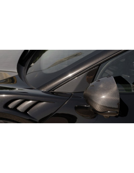 NOVITEC McLaren ARTURA Triangles de Fenêtre Carbone