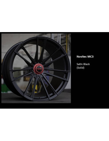 NOVITEC McLaren 750S Pack Jantes NOVITEC MC3 Forged 20/21" Central lock look