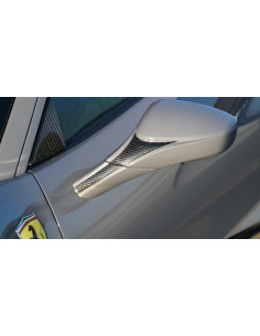 NOVITEC Ferrari F8 Tributo / Spider Inserts de Rétroviseurs Carbone 2