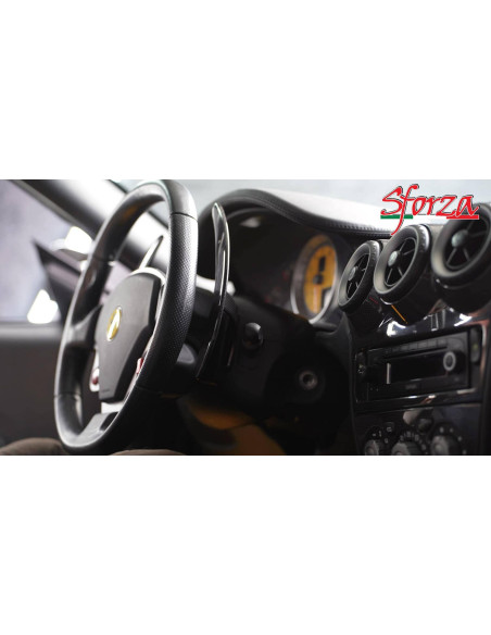 SFORZA Ferrari F430 Palettes au volant Carbone Grand format