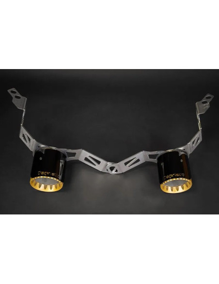 CAPRISTO Maserati MC20 Echappement Silencieux inox à valves