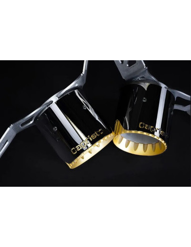 CAPRISTO Maserati MC20 Echappement Silencieux inox à valves