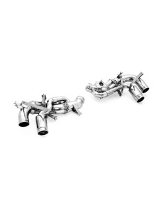 Silencieux d'échappement inox à valves NOVITEC pour FERRARI PUROSANGUE (Race)