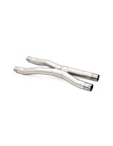 Tube intermédiaire en X-Pipe NOVITEC pour FERRARI PUROSANGUE