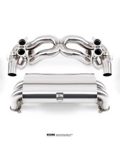 Silencieux d'échappement Inox à valves KLINE Innovation pour Ferrari F430 Scuderia