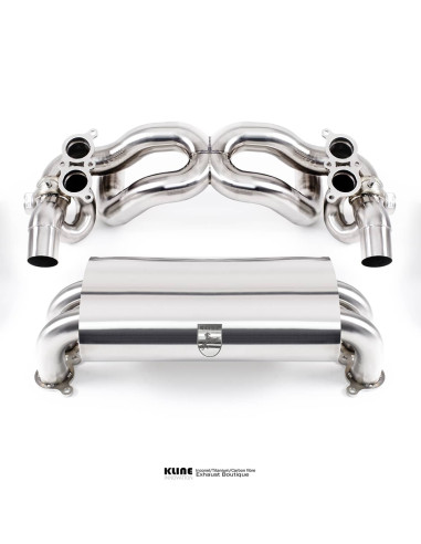 Silencieux d'échappement Inox à valves KLINE Innovation pour Ferrari F430 Scuderia