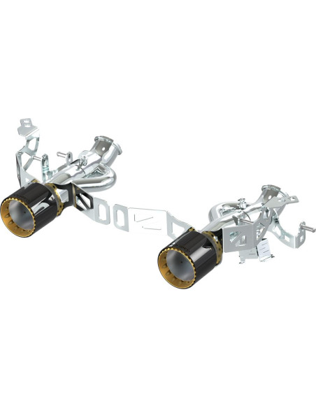 CAPRISTO Maserati MC20 Echappement Silencieux inox à valves