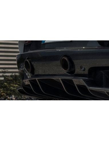 Silencieux d'échappement inox à valves NOVITEC pour Maserati MC20