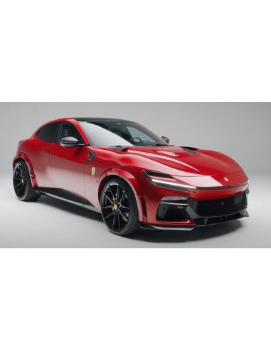 Kit carrosserie ESTETO WIDEBODY carbone NOVITEC pour FERRARI PUROSANGUE (Version Full)