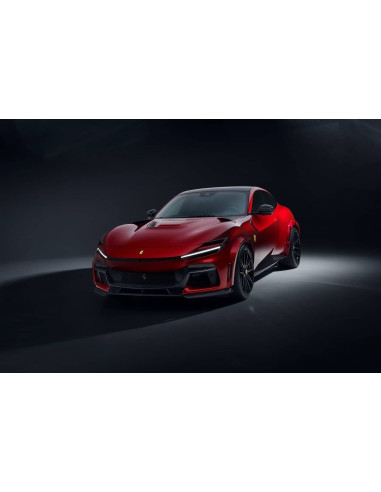 Kit carrosserie ESTETO WIDEBODY carbone NOVITEC pour FERRARI PUROSANGUE (Version Full)