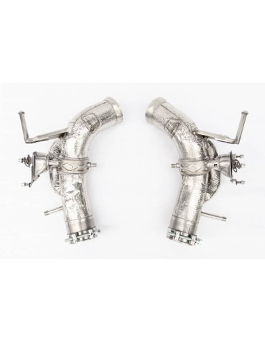 TUBI STYLE Ferrari 296 GTB GTS Echappement Silencieux Inconel à valves RACE