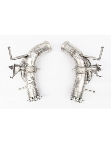 Silencieux d'échappement Inconel à valves TUBI STYLE pour Ferrari 296 GTB GTS