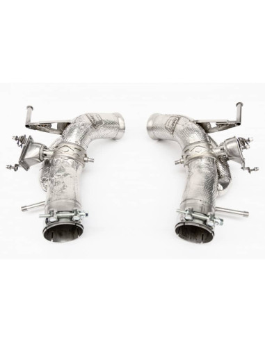 TUBI STYLE Ferrari 296 GTB GTS Echappement Silencieux Inconel à valves RACE
