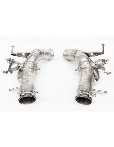 TUBI STYLE Ferrari 296 GTB GTS Echappement Silencieux Inconel à valves RACE