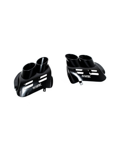 Embouts d'échappement Noir NOVITEC pour FERRARI 12 CILINDRI