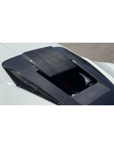 NOVITEC Ferrari F8 Tributo Capot Moteur N-Largo Carbone 2