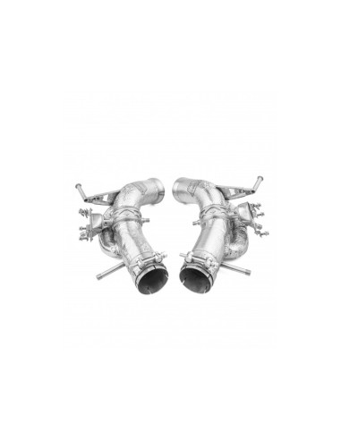 Silencieux d'échappement Inconel à valves TUBI STYLE pour Ferrari 296 GTB GTS