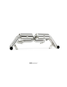 Silencieux d'échappement Inox à valves KLINE Innovation pour Lamborghini Gallardo LP500 LP520 (2004-2006)