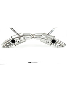 Silencieux d'échappement Inox à valves KLINE Innovation pour Lamborghini Gallardo LP500 LP520 (2006-2008) 2