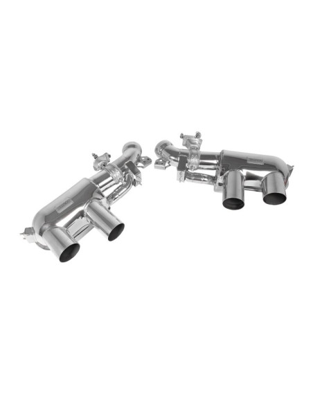 Silencieux d'échappement inox à valves NOVITEC pour FERRARI 12 CILINDRI