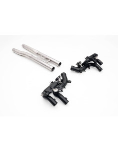 Ligne d'échappement inox à valves TUBI STYLE pour FERRARI PUROSANGUE (2023-2025)