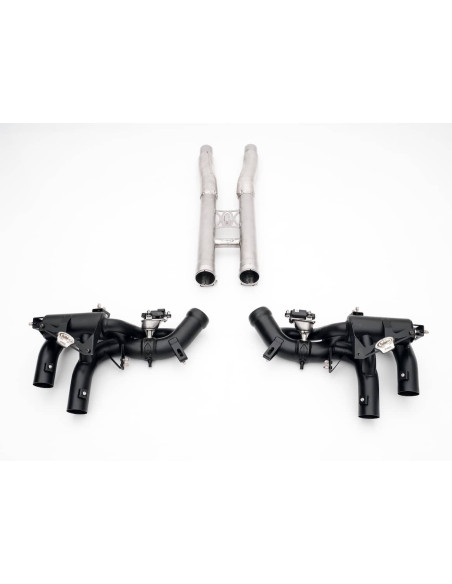 Ligne d'échappement inox à valves TUBI STYLE pour FERRARI PUROSANGUE (2023-2025)