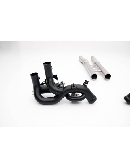 Ligne d'échappement inox à valves TUBI STYLE pour FERRARI PUROSANGUE (2023-2025)