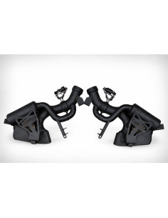 Silencieux d'échappement inox à valves TUBI STYLE pour FERRARI 12 CILINDRI