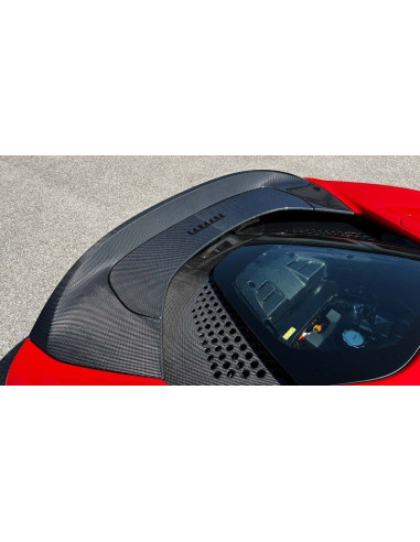 NOVITEC Ferrari SF90 Spider / Stradale Becquet Arrière Ducktail Carbone