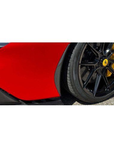 NOVITEC Ferrari SF90 Spider / Stradale Flaps Latéraux Avant Carbone