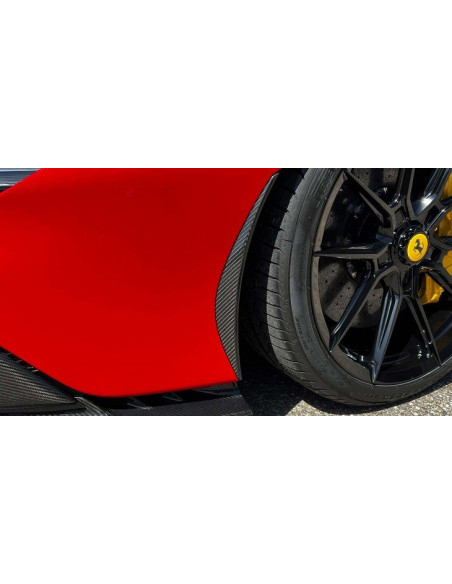 NOVITEC Ferrari SF90 Spider / Stradale Flaps Latéraux Avant Carbone