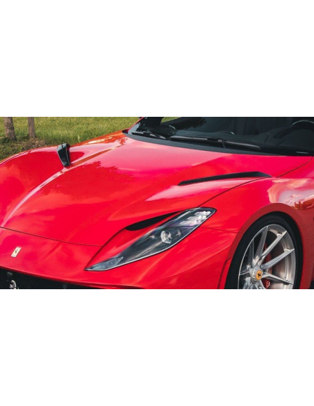 NOVITEC Ferrari 812 Superfast / GTS Inserts de Capot N-Largo Carbone