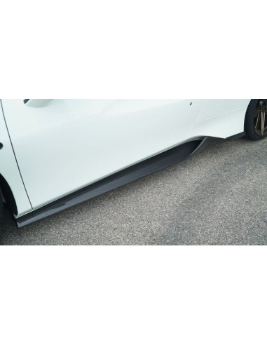 NOVITEC Ferrari 488 Pista / Pista Spider Bas de Caisse Carbone