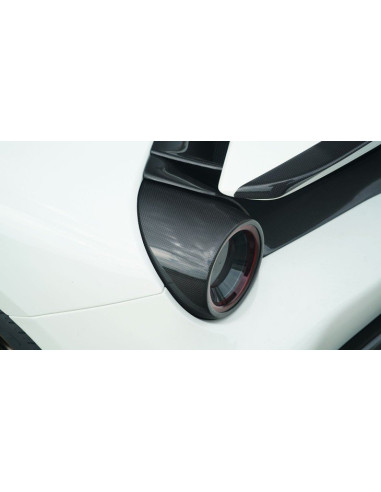 NOVITEC Ferrari 488 Pista / Pista Spider Caches Feux Arrière Carbone