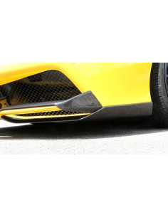 NOVITEC Ferrari 488 GTB / Spider Flaps Avant Carbone 2