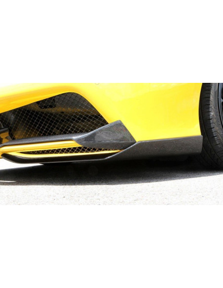 NOVITEC Ferrari 488 GTB / Spider Flaps Avant Carbone