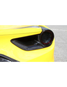 NOVITEC Ferrari 488 GTB / Spider Aérations Feux Arrière Carbone 2