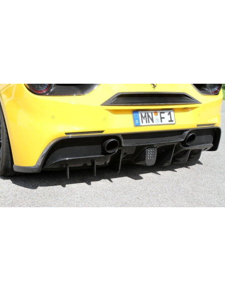 NOVITEC Ferrari 488 GTB / Spider Diffuseur Arrière Carbone