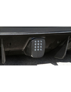 NOVITEC Ferrari 488 GTB / Spider Cache Feux Brouillard Arrière Carbone 2