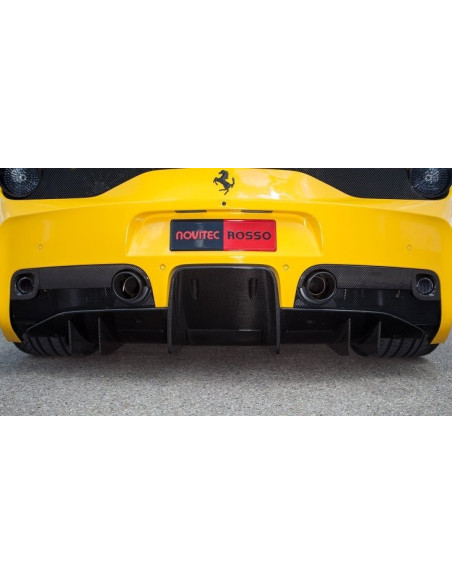 NOVITEC Ferrari 458 Speciale / Aperta Echappement Silencieux Inox à valves